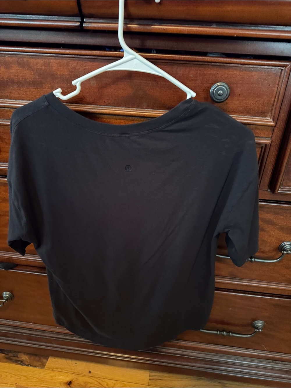lululemon athletica Black Short Sleeve Crew Tee